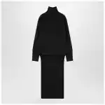 Givenchy Dark grey turtleneck with drawstring