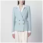 Blazé Milano Light blue double-breasted jacket