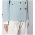 Blazé Milano Light blue double-breasted jacket