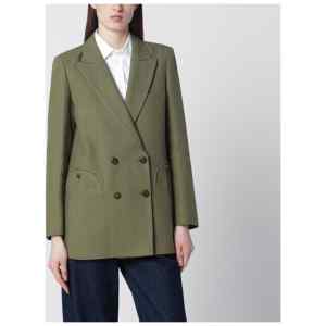 Blazé Milano Olive green double-breasted jacket
