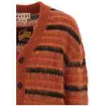 Marni Brushed Striped Cardigan