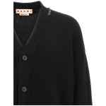Marni Logo Embroidery Cardigan