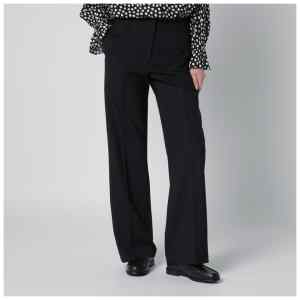 PT Torino Black wool trousers