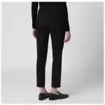 PT Torino Black slim-fit cotton-blend trousers