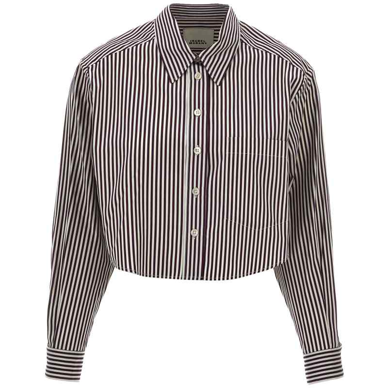 Isabel Marant Fleora Cropped Shirt
