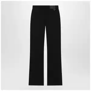 Chloé Black slim jeans with charm zip