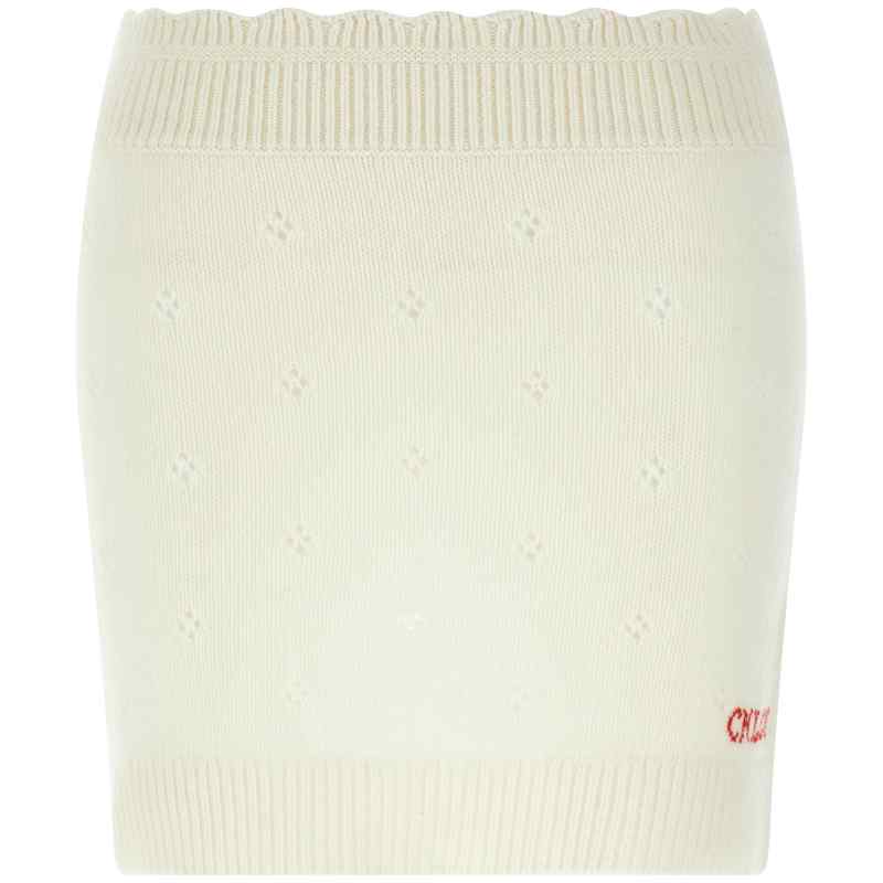 Chloé Jacquard Logo Skirt