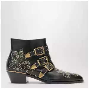Chloé Susanna ankle boots in black with studs
