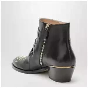 Chloé Susanna ankle boots in black with studs
