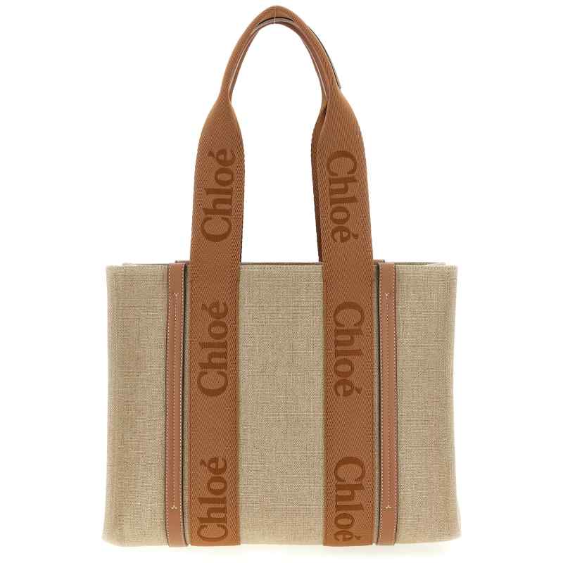 Chloé Woody Medium Shopping Bag