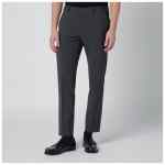 PT Torino Grey trousers in wool blend