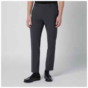 PT Torino Grey trousers in wool blend