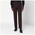 PT Torino Brown cotton trousers