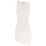 Coperni Asymmetric Flower Dress