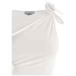 Coperni Asymmetric Flower Dress