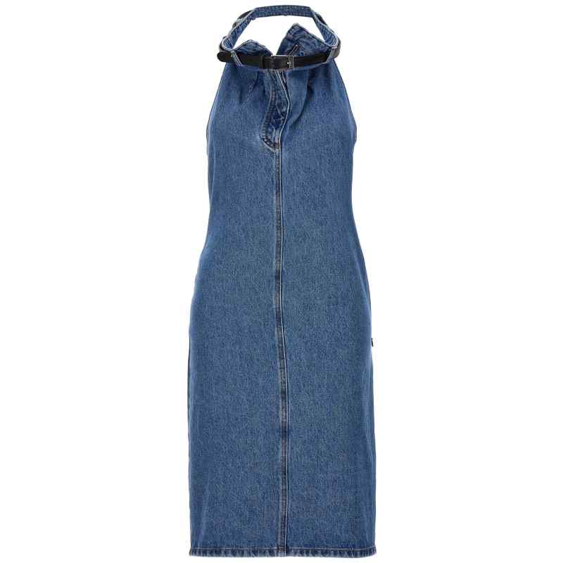 Coperni Belt Halter Neck Dress