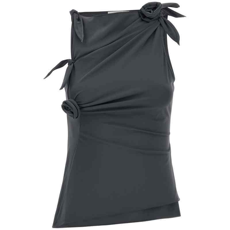 Coperni Asymmetric Flower Top