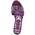 Dolce & Gabbana Maiolica Embroidery Slides