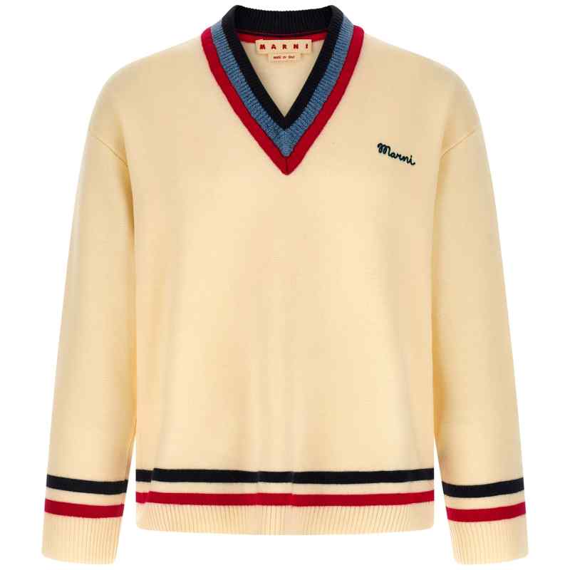 Marni Logo Embroidery Sweater