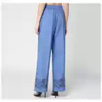 P.A.R.O.S.H. Embroidered cotton pants