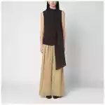 P.A.R.O.S.H. Brown silk blouse