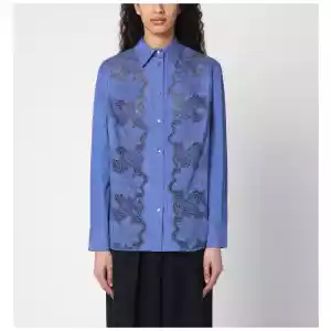 P.A.R.O.S.H. Embroidered cotton shirt