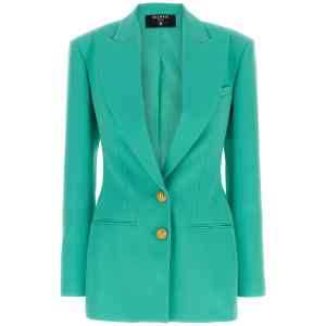 Balmain Logo Button Double-breasted Blazer