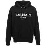 Balmain Logo Print Hoodie