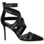 Balmain Couture Ribbon-print Pumps