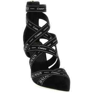 Balmain Couture Ribbon-print Pumps