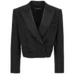Dolce & Gabbana Tuxedo Crop Blazer