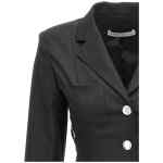 Alessandra Rich Single Breast Lace-up Blazer Jacket