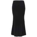 Alessandra Rich Maxi Wool Skirt
