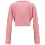 Alessandra Rich Carded Mohair Cardigan