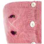 Alessandra Rich Carded Mohair Top