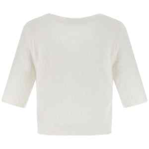 Alessandra Rich Carded Mohair Sweater