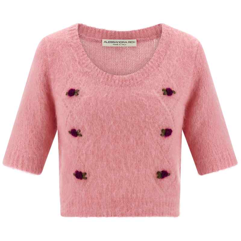 FABX4186K46039122_01_M_2025-07-15T10-32-56.058Z-1 Alessandra Rich Carded Mohair Sweater
