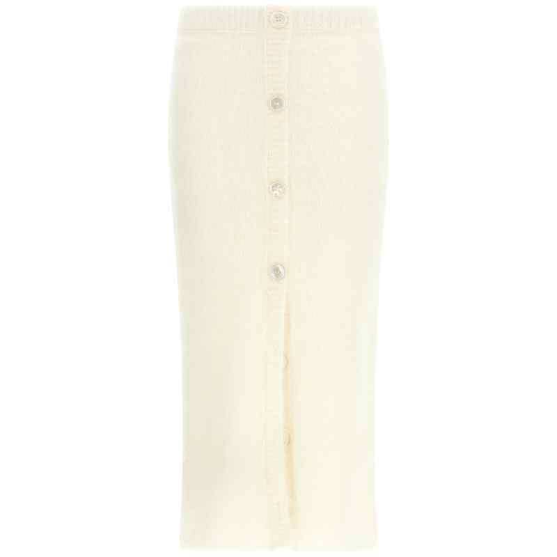 Alessandra Rich Carded Mohair Skirt
