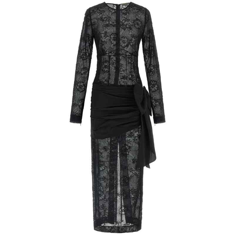 Alessandra Rich Lace Bustier Dress