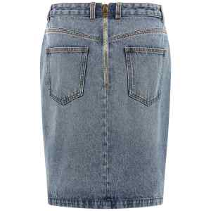 Balmain Denim Skirt