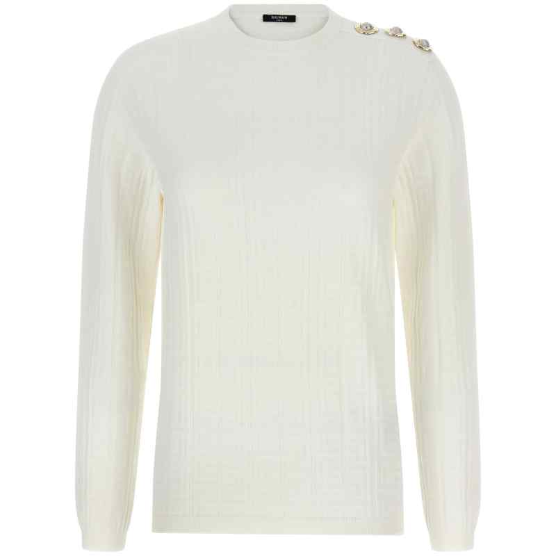 Balmain Maxi Shoulder Top Balmain Maxi Shoulder Top