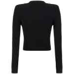 Balmain Twisted Knit Cardigan