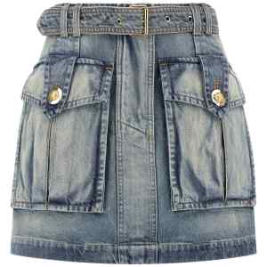 Balmain Cargo Pocket Skirt