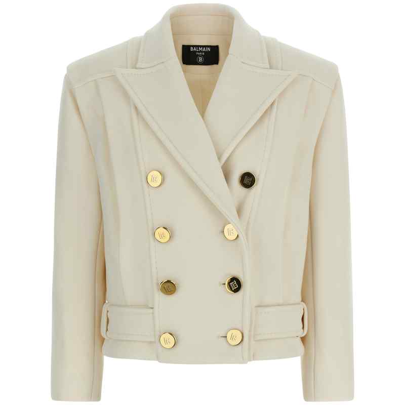 Balmain Double-breasted Coat