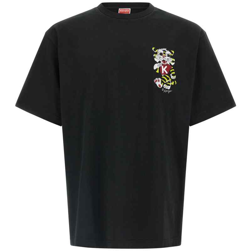 FG55TS4044SY99J_01_M_2025-11-26T09-30-36.384Z-3 Kenzo Wild Tiger Embroidered T-shirt