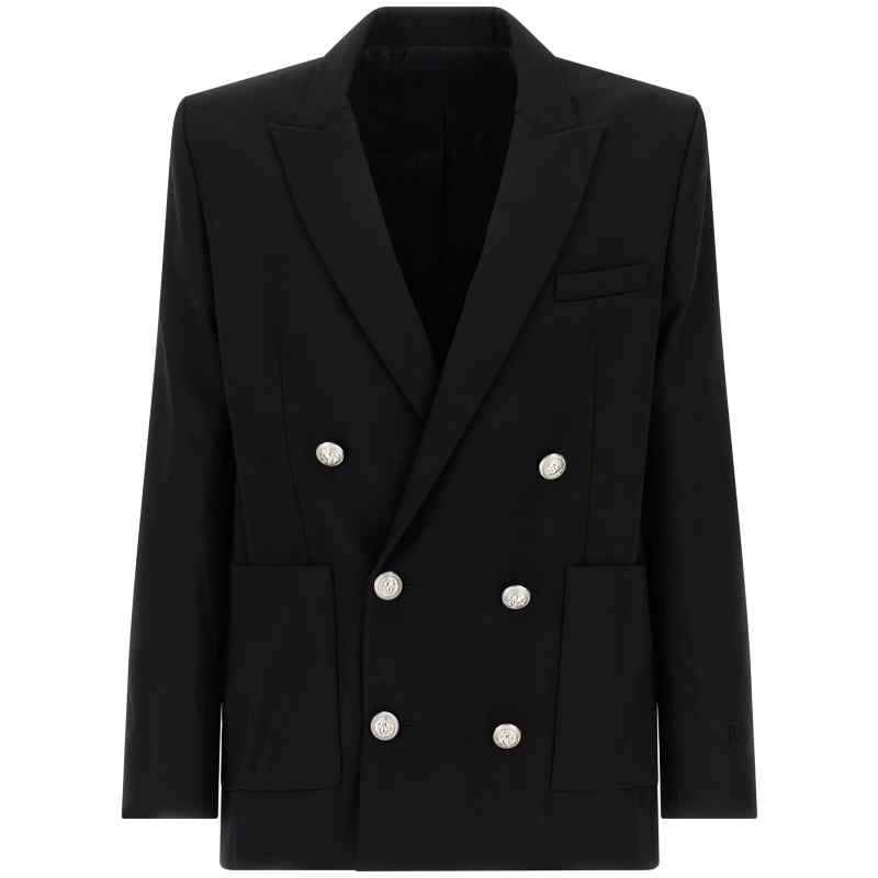 Balmain Grain De Poudre Blazer Balmain Grain De Poudre Blazer
