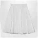 Ami Paris White cotton skirt