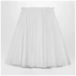 Ami Paris White cotton skirt
