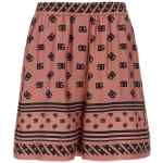 Dolce & Gabbana Silk Bermuda Shorts