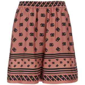 Dolce & Gabbana Silk Bermuda Shorts
